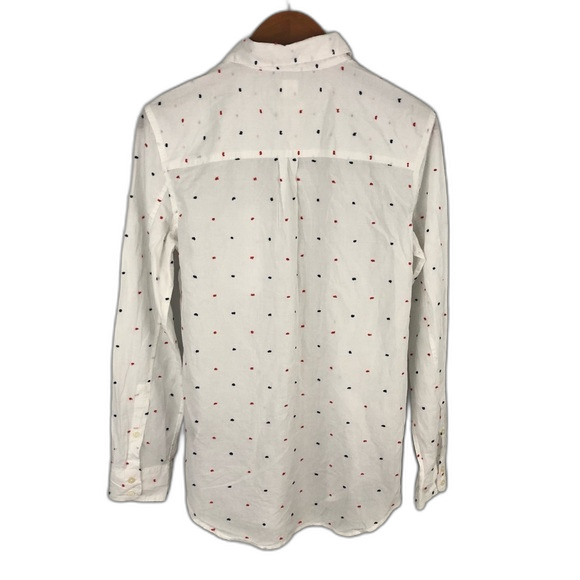 GAP Katya Fitted Boyfriend Shirt NWT Size Small - Picture 2 of 12